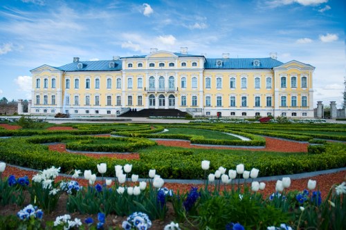 Palacio de Rundale y museo, en Letonia